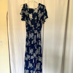 Lulus Wrap Maxi Dress